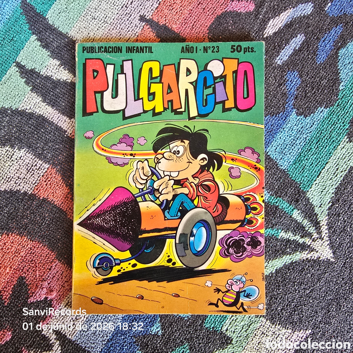 Tebeos: PULGARCITO, PUBLICACI&Oacute;N INFANTIL 23 (A&Ntilde;O I) (BRUGUERA)