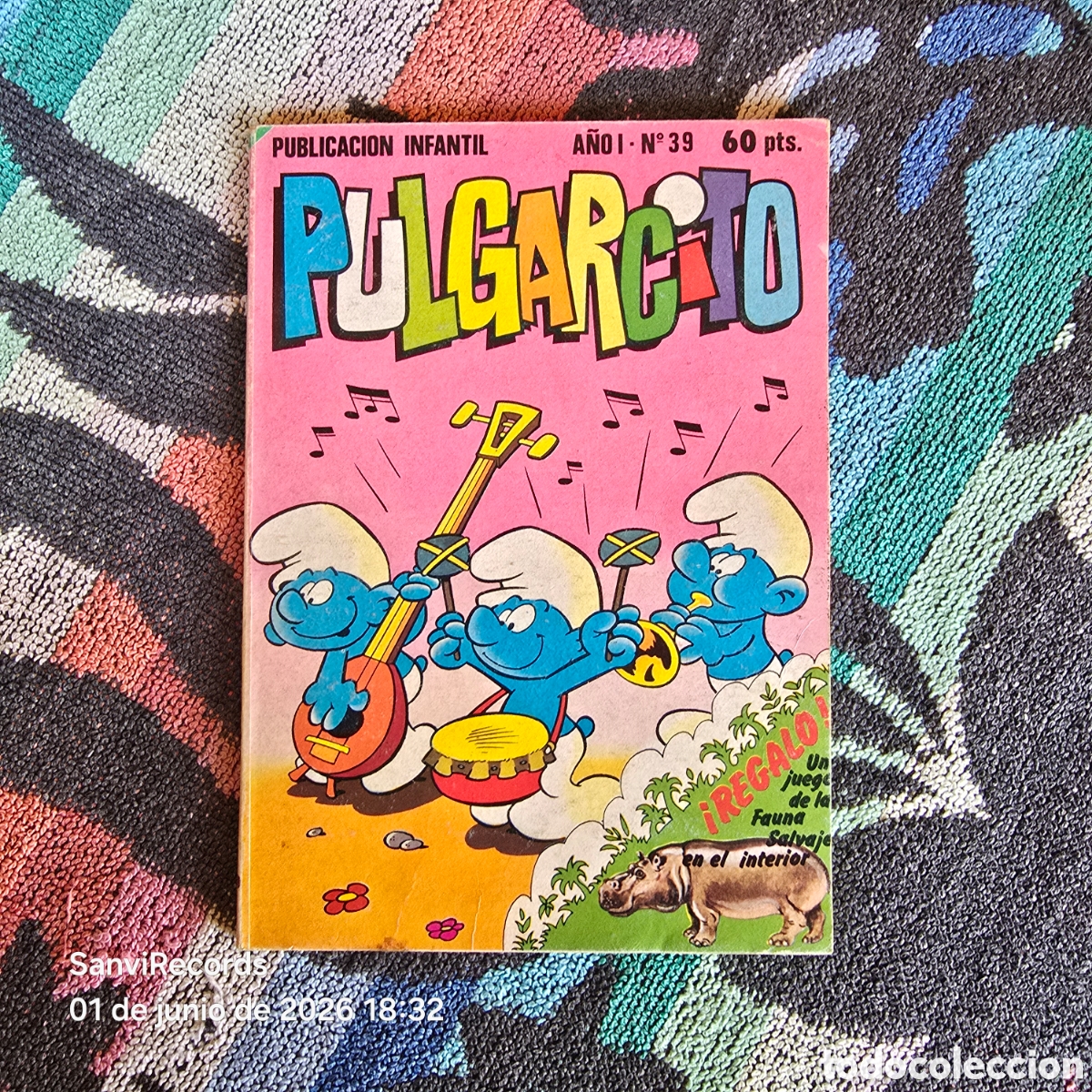 Tebeos: PULGARCITO, PUBLICACI&Oacute;N INFANTIL 39 (A&Ntilde;O I) (BRUGUERA)