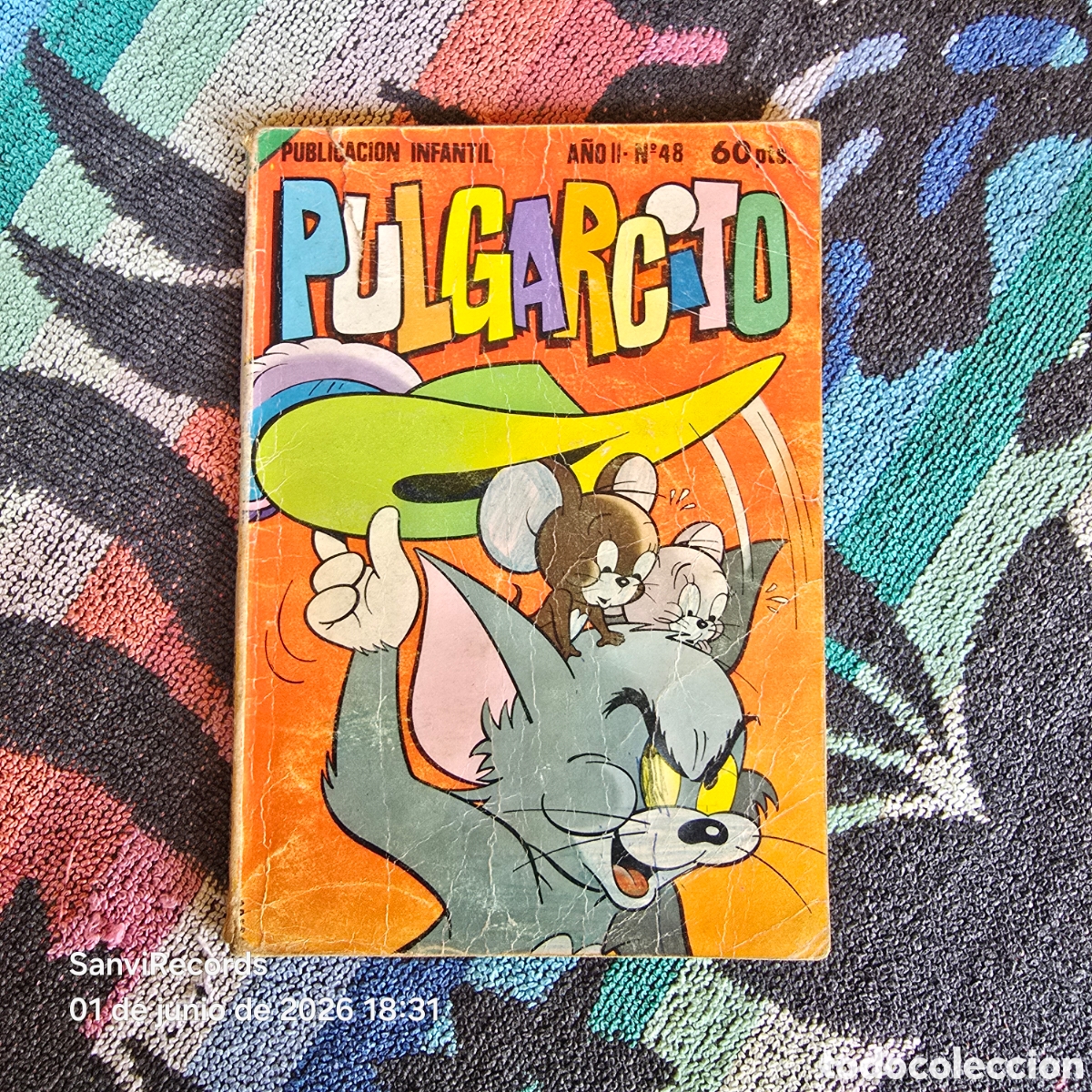 Tebeos: PULGARCITO, PUBLICACI&Oacute;N INFANTIL 48 (A&Ntilde;O II) (BRUGUERA)