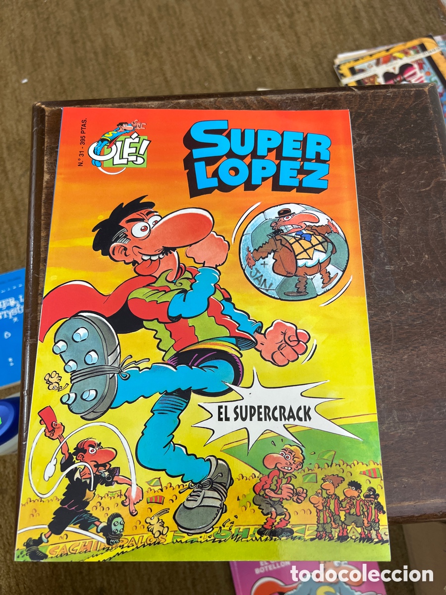Tebeos: Super Lopez Ole 31 El Supercrack Jan primera edici&oacute;n