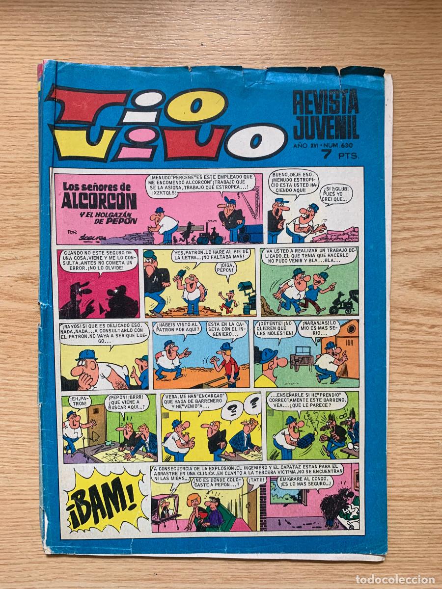Tebeos: T&iacute;o Vivo n&ordm; 630 - 2&ordf; &Eacute;poca