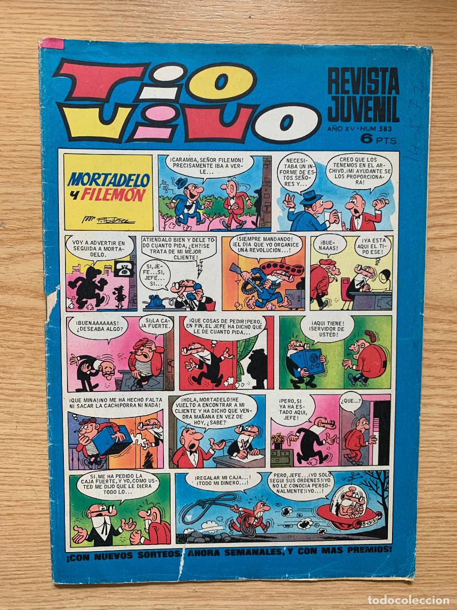 Tebeos: T&iacute;o Vivo n&ordm; 583 - 2&ordf; &Eacute;poca