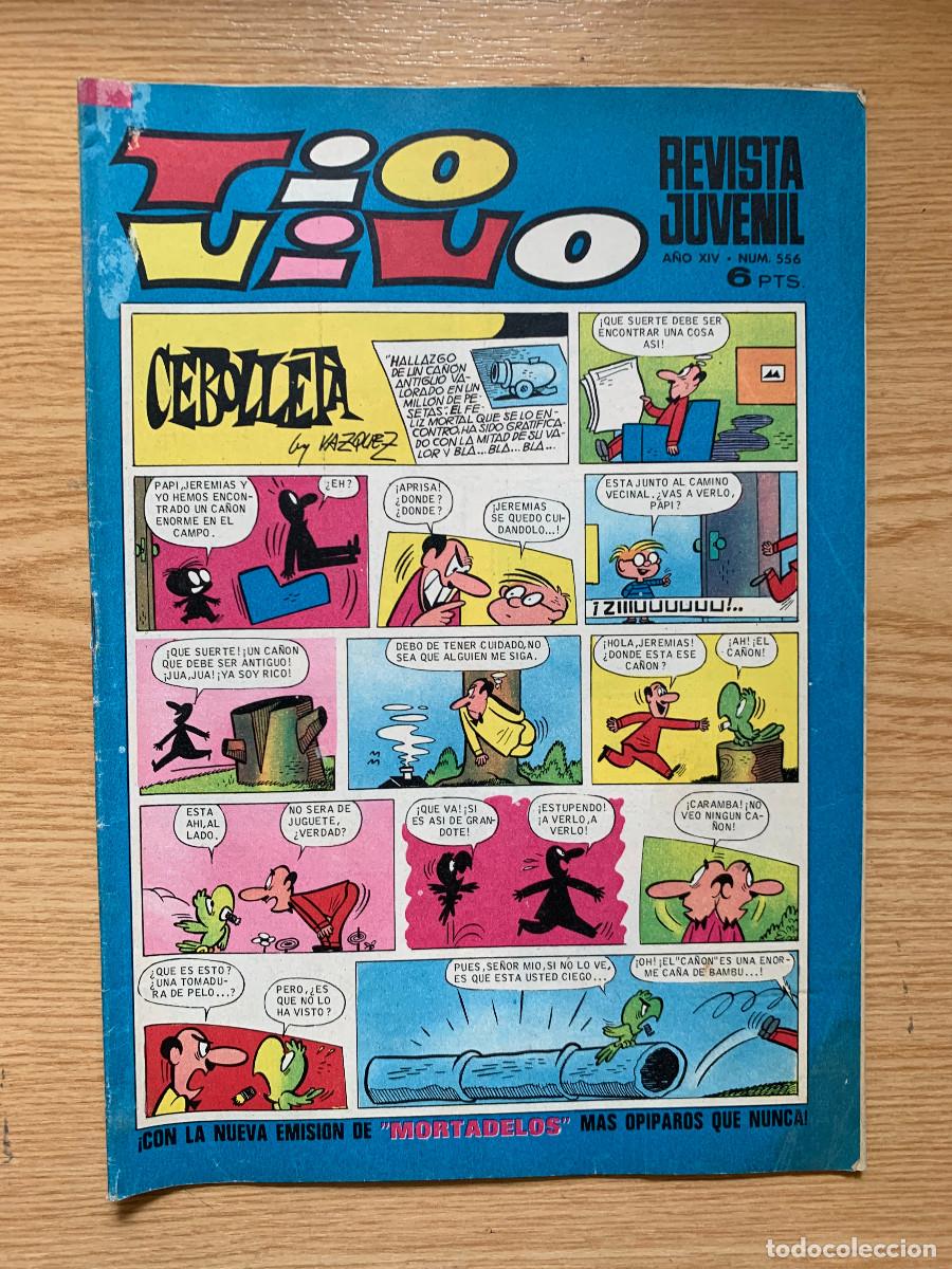 Tebeos: T&iacute;o Vivo n&ordm; 556 - 2&ordf; &Eacute;poca - Faltan los billetes Mortadelo