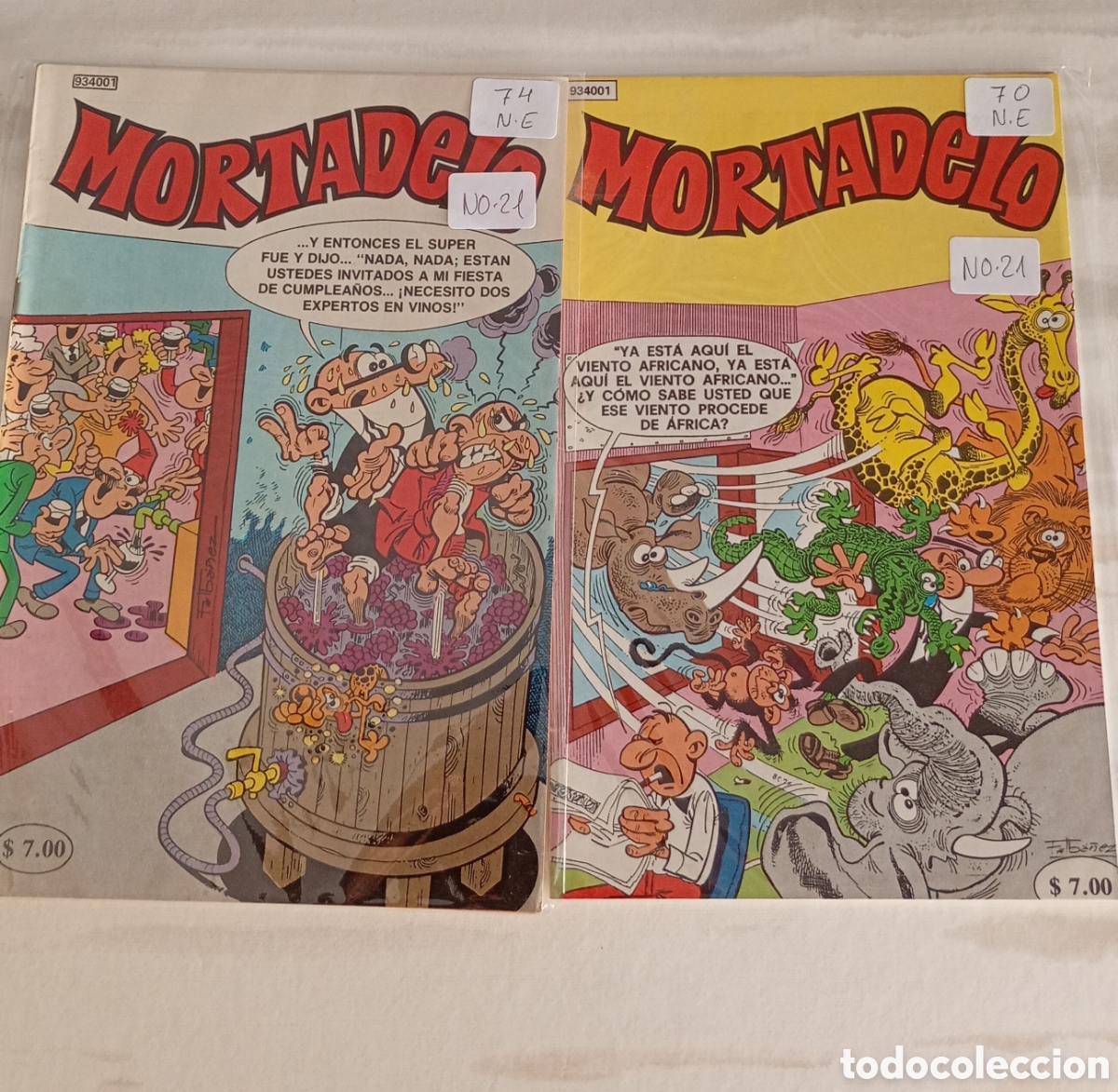 Livros de Banda Desenhada: MORTADELO EDICI&Oacute;N M&Eacute;JICO 2 EJEMPLARES
