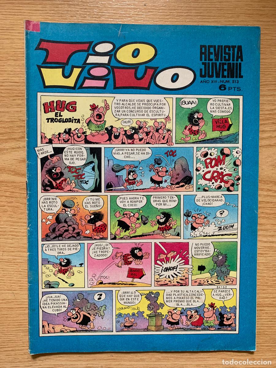 Tebeos: T&iacute;o Vivo n&ordm; 513 - 2&ordf; &Eacute;poca - Buen Estado