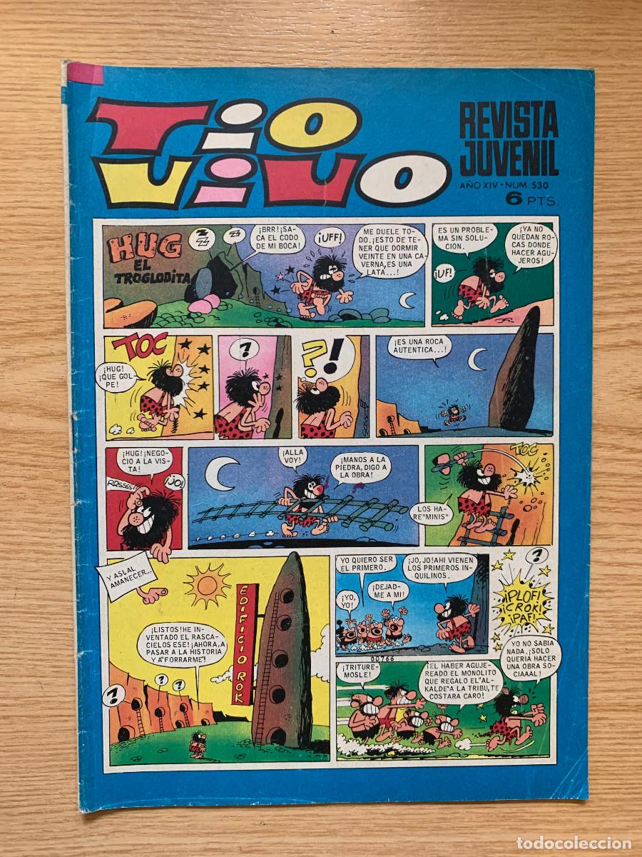 Tebeos: T&iacute;o Vivo n&ordm; 530 - 2&ordf; &Eacute;poca - Mortadelos Recortados