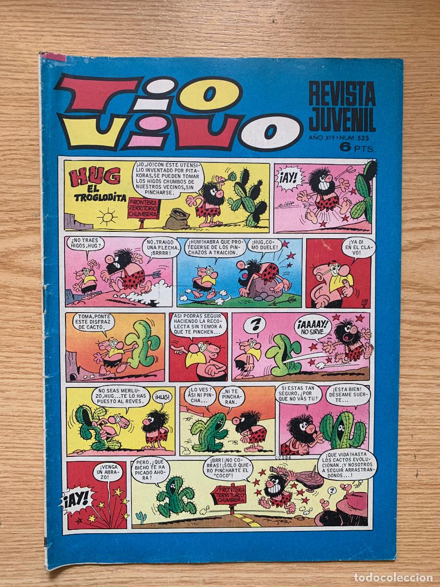 Tebeos: T&iacute;o Vivo n&ordm; 525 - 2&ordf; &Eacute;poca - Buen Estado