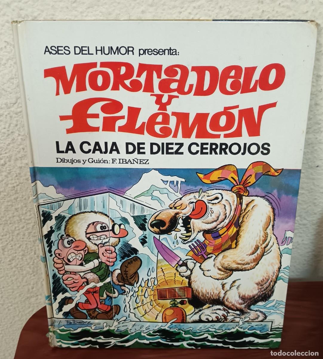 Tebeos: ASES DEL HUMOR N&ordm; 11 MORTADELO Y FILEM&Oacute;N LA CAJA DE DIEZ CERROJOS DIBUJOS Y GUI&Oacute;N F. IB&Aacute;&Ntilde;EZ A&Ntilde;O 1971