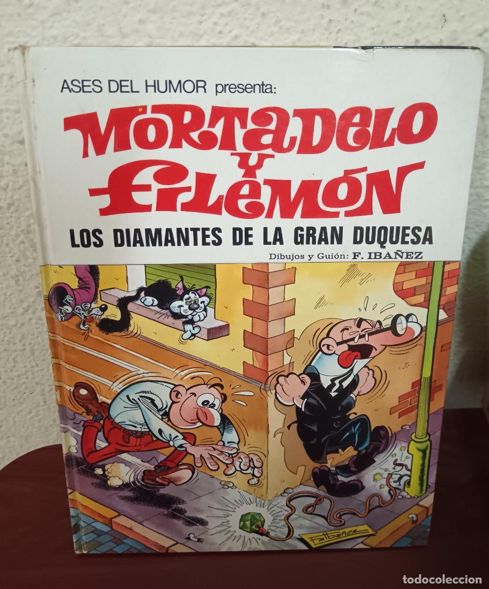 Tebeos: ASES DEL HUMOR N&ordm; 20 MORTADELO Y FILEM&Oacute;N LOS DIAMANTES DE LA GRAN DUQUESA BRUGUERA A&Ntilde;O 1973