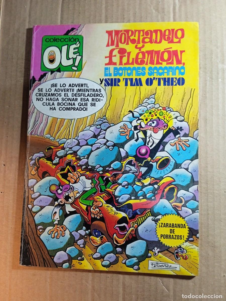 Tebeos: TEBEO DE OLE MORTADELO Y FILEMON EL BOTONES SACARINO Y SIR TIM O'THEO DEL A&Ntilde;O 1986 N&ordm; 170