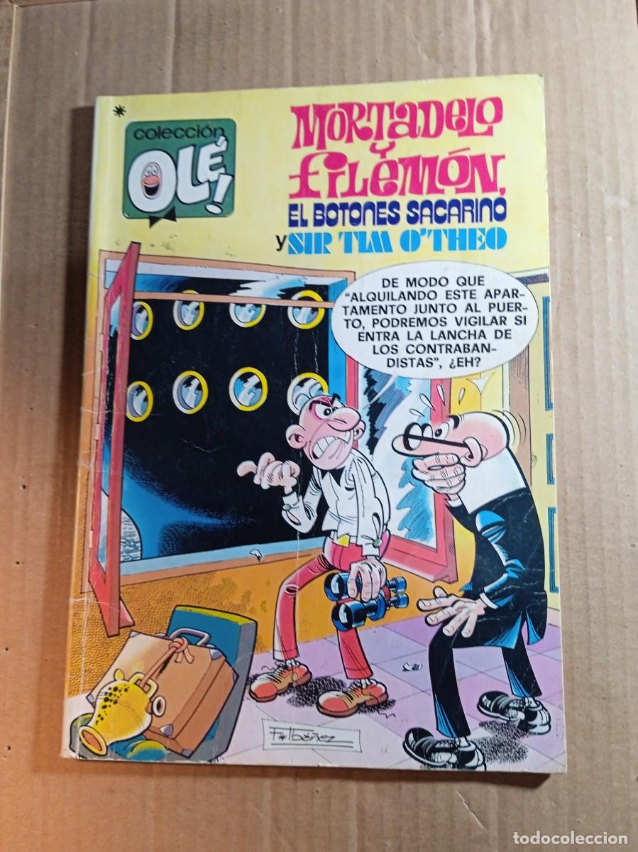 Tebeos: TEBEO DE OLE MORTADELO Y FILEMON EL BOTONES SACARINO Y SIR TIM O'THEO DEL A&Ntilde;O 1978 N&ordm; 167