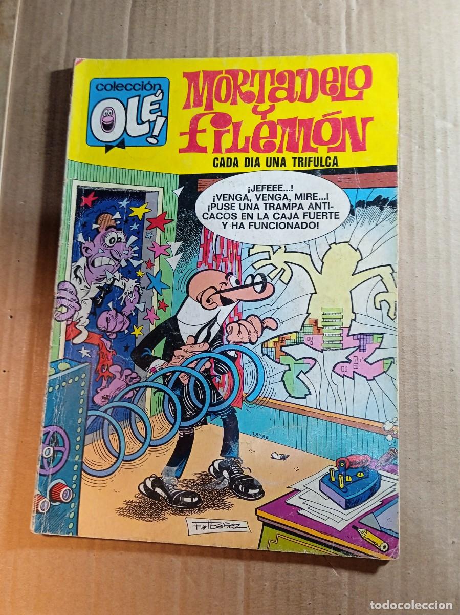 Tebeos: TEBEO DE OLE MORTADELO Y FILEMON EN CADA DIA UNA TRIFULCA DEL A&Ntilde;O 1980 N&ordm; 87