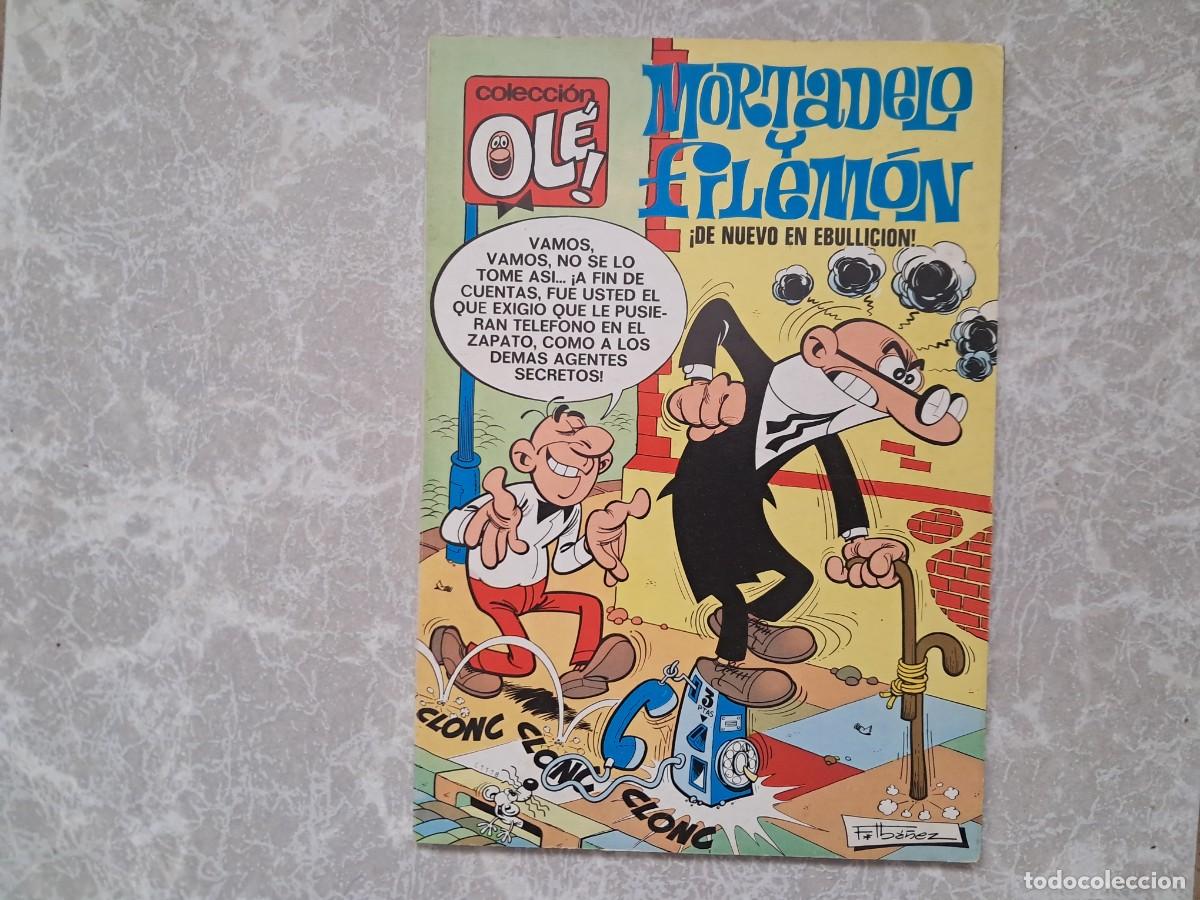 Tebeos: Col. Ol&eacute;! n&ordm; 005 - MORTADELO Y FILEM&Oacute;N. DE NUEVO EN EBULLICI&Oacute;N (Bruguera, 1977 - 4&ordf; ed.)