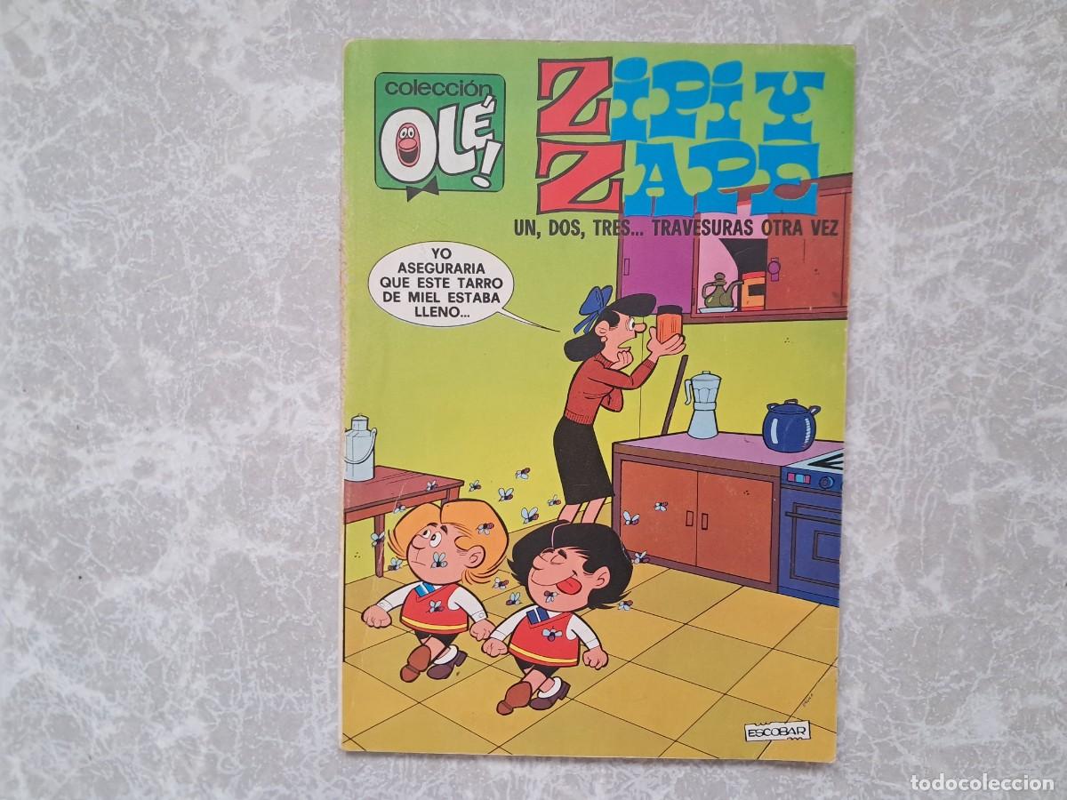 Tebeos: COLECCI&Oacute;N OL&Eacute; N&ordm; 129 ZIPI Y ZAPE UN, DOS, TRES..TRAVESURAS OTRA VEZ 1&ordf; EDICION 1977 BUEN ESTADO