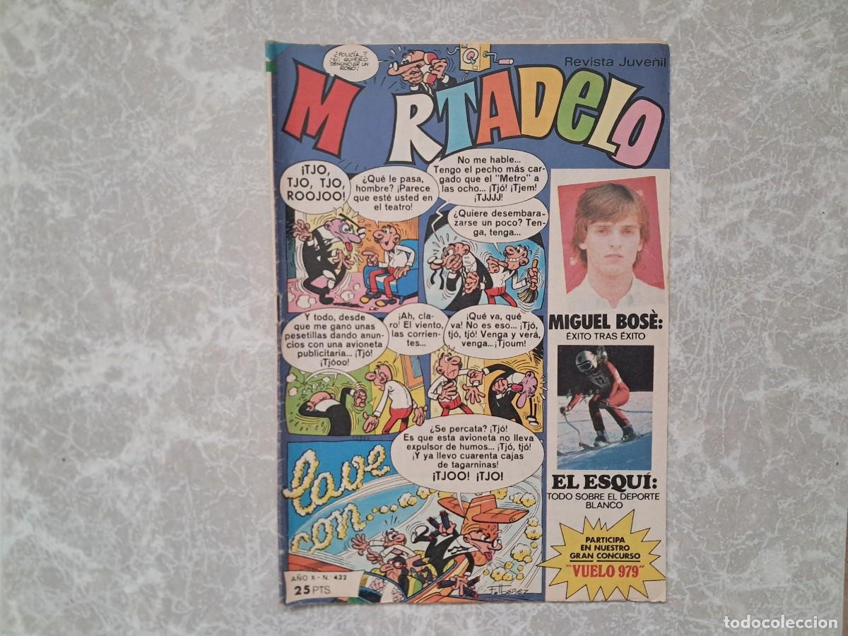 Tebeos: C&oacute;mic, revista, Mortadelo N&deg; 432 (A&ntilde;o 1979) - Miguel Bos&eacute;.