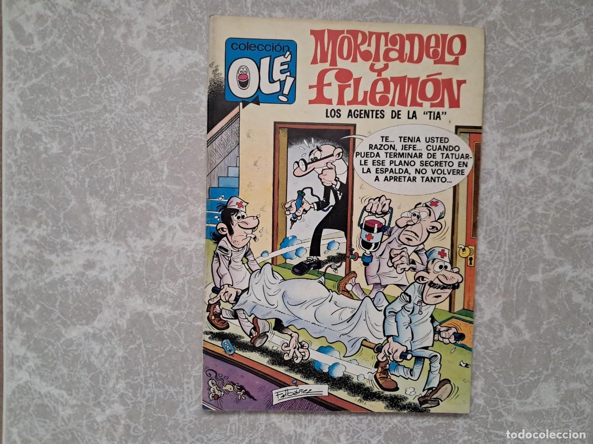Comics: MORTADELO Y FILEM&Oacute;N LOS AGENTES DE LA TIA - OL&Eacute; N&ordm; 124 - 1&ordf; ED. - N&Uacute;MERO EN LOMO - BRUGERA 1976