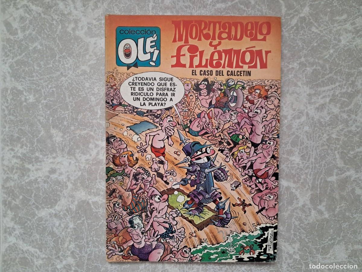 Comics: Col. Ol&eacute;! n&ordm; 128 - MORTADELO Y FILEM&Oacute;N. EL CASO DEL CALCET&Iacute;N (Bruguera, 1977 - 1&ordf; ed.)