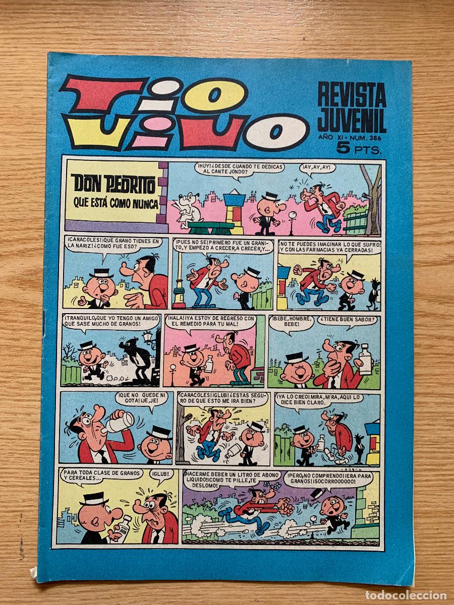 Tebeos: T&iacute;o Vivo n&ordm; 386 - 2&ordf; &Eacute;poca - Buen Estado