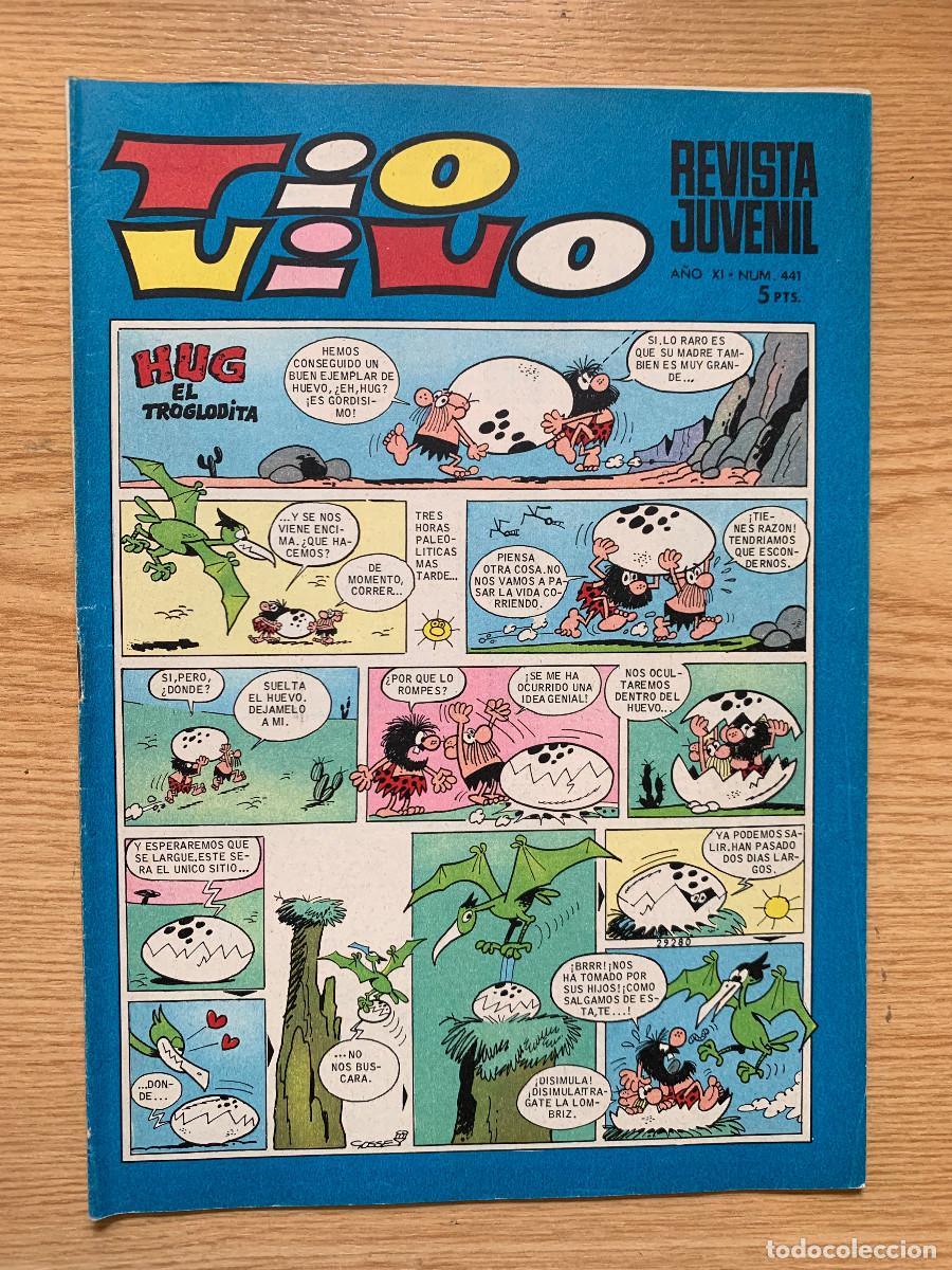 Tebeos: T&iacute;o Vivo n&ordm; 441 - 2&ordf; &Eacute;poca - D2 Muy Buen Estado