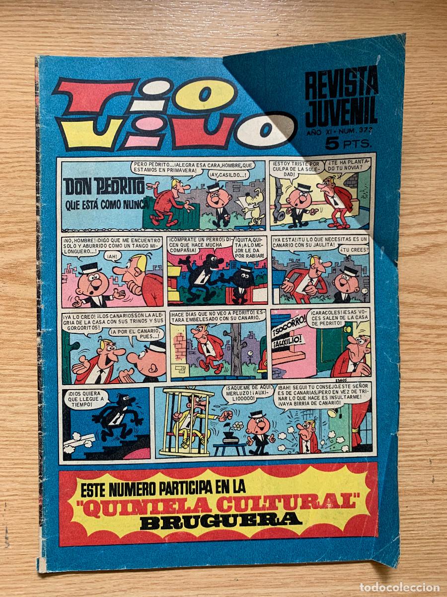 Tebeos: T&iacute;o Vivo n&ordm; 373 - 2&ordf; &Eacute;poca - CROMOS DE FUTBOL FONCHO MU&Ntilde;OZ RAMONI LATORRE