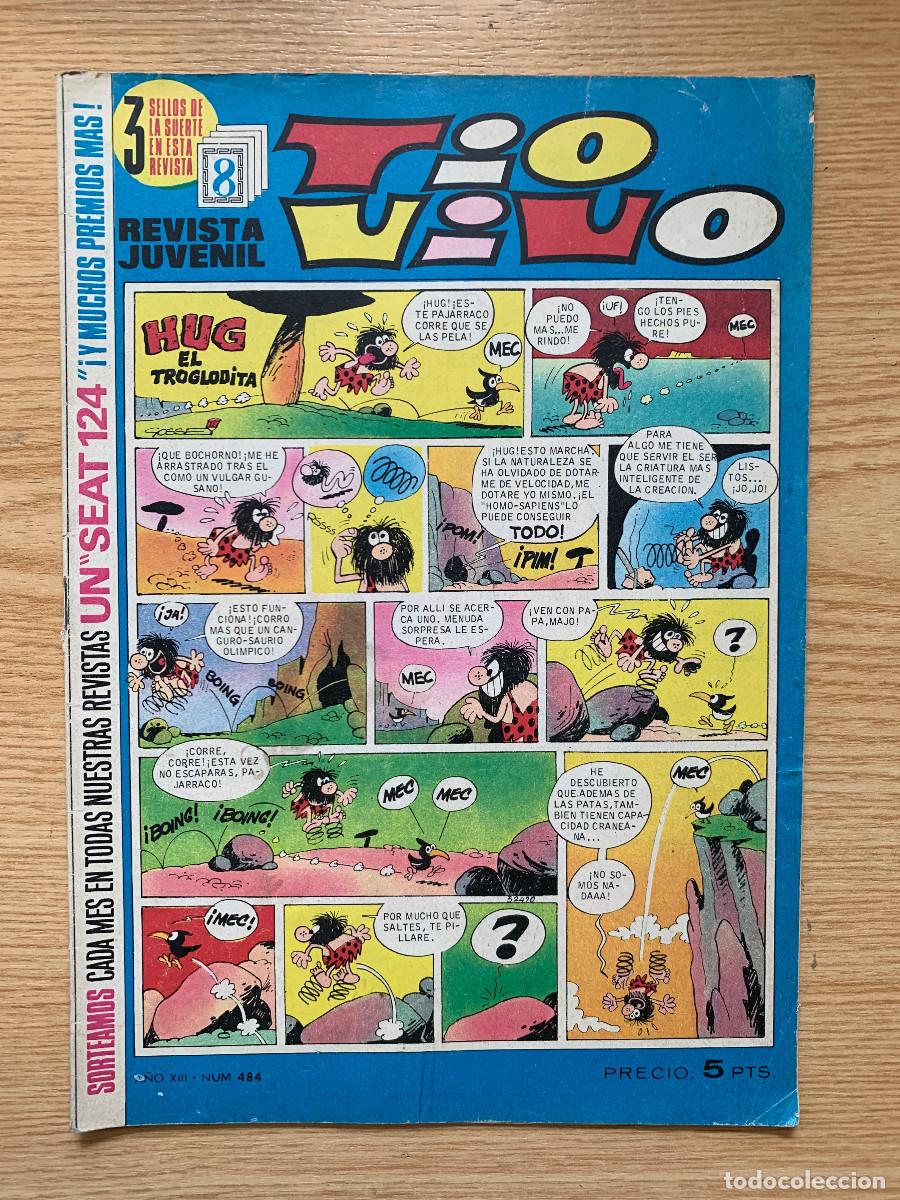 Tebeos: T&iacute;o Vivo n&ordm; 484 - 2&ordf; &Eacute;poca - Buen Estado