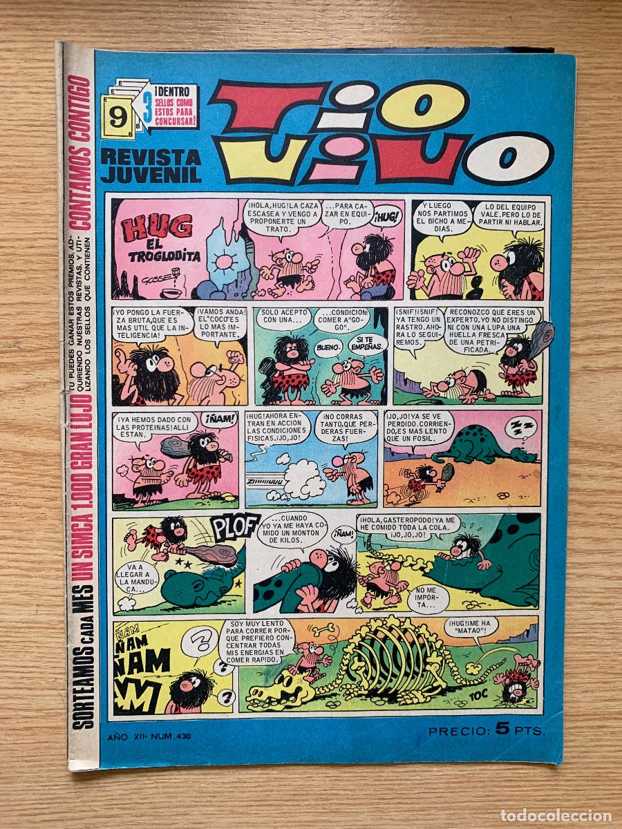 Tebeos: T&iacute;o Vivo n&ordm; 430 - 2&ordf; &Eacute;poca - Buen Estado