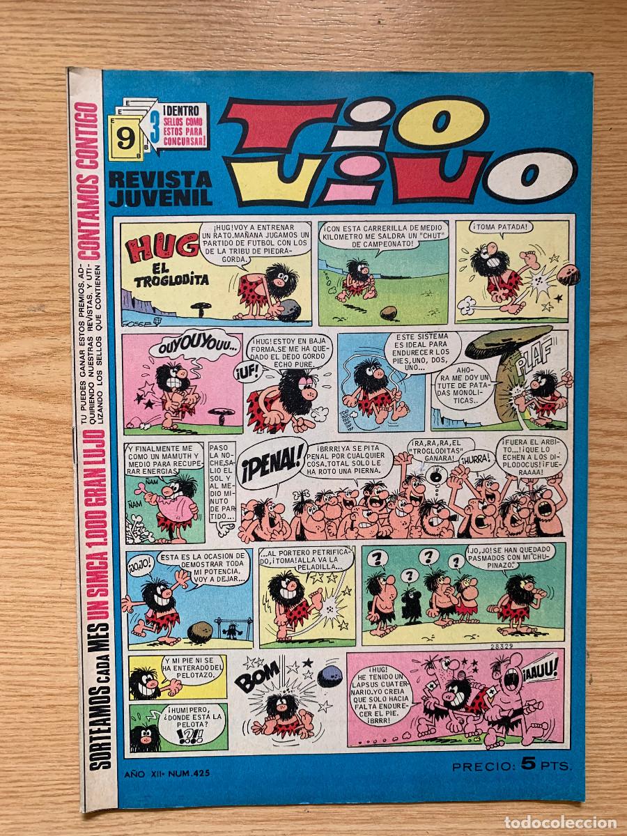 Tebeos: T&iacute;o Vivo n&ordm; 425 - 2&ordf; &Eacute;poca - D2 Perfecto Estado