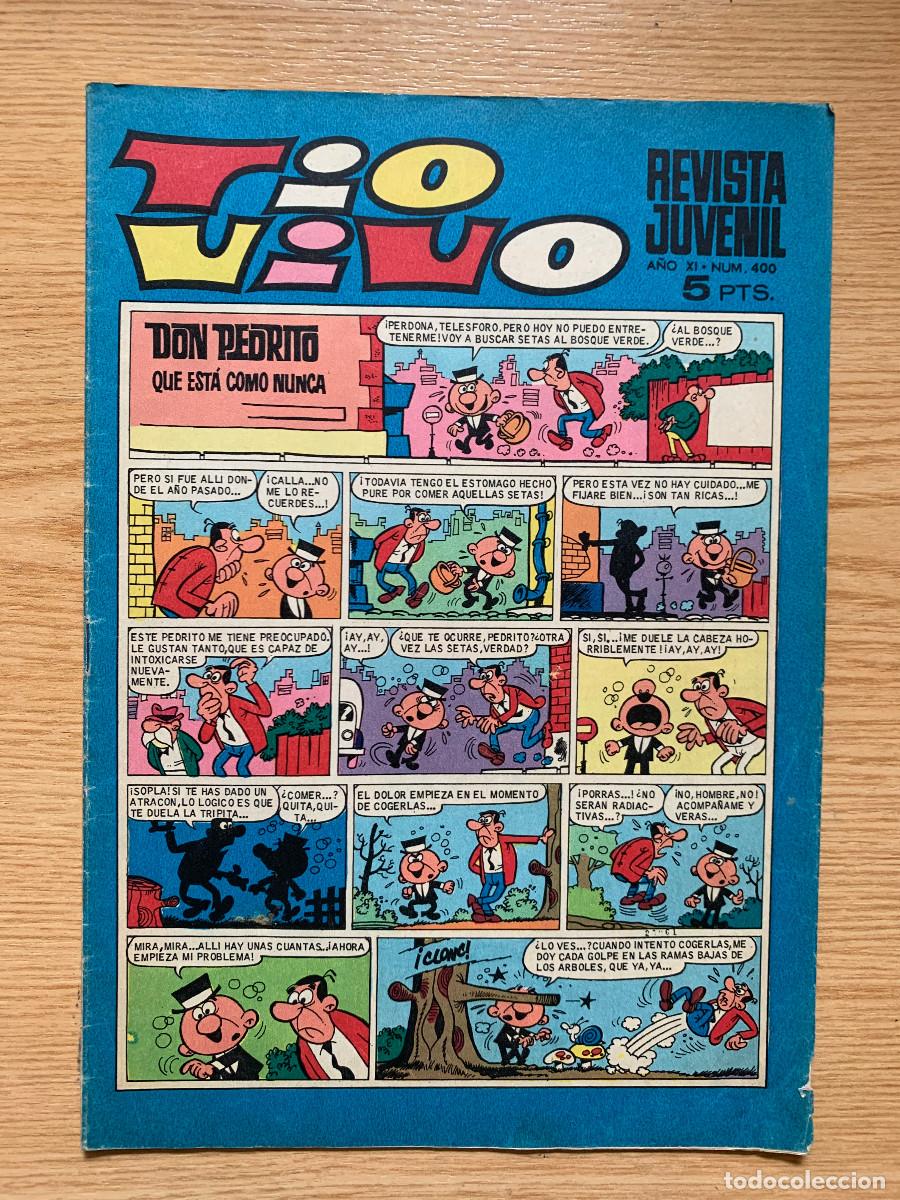 Tebeos: T&iacute;o Vivo n&ordm; 400 - 2&ordf; &Eacute;poca - D2 Buen Estado