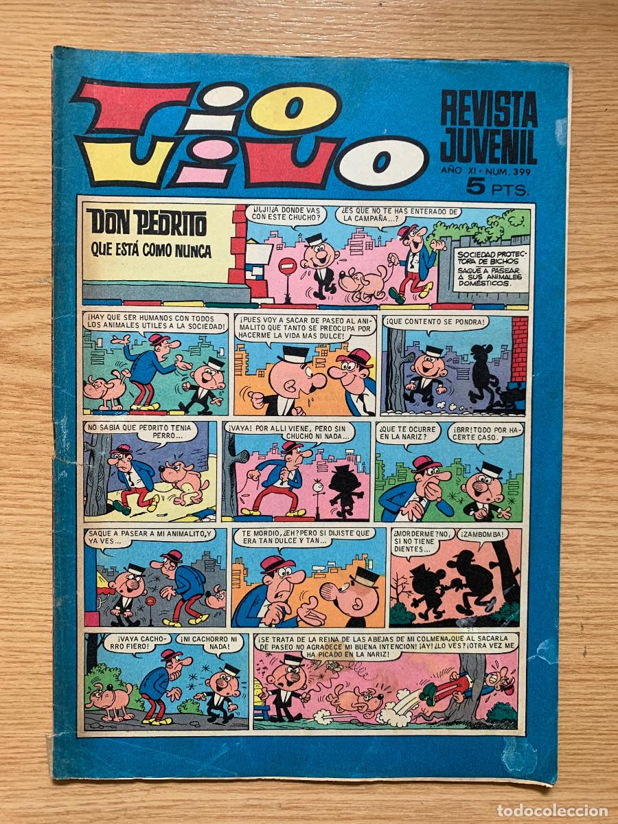 Tebeos: T&iacute;o Vivo n&ordm; 399 - 2&ordf; &Eacute;poca - D2 Buen Estado