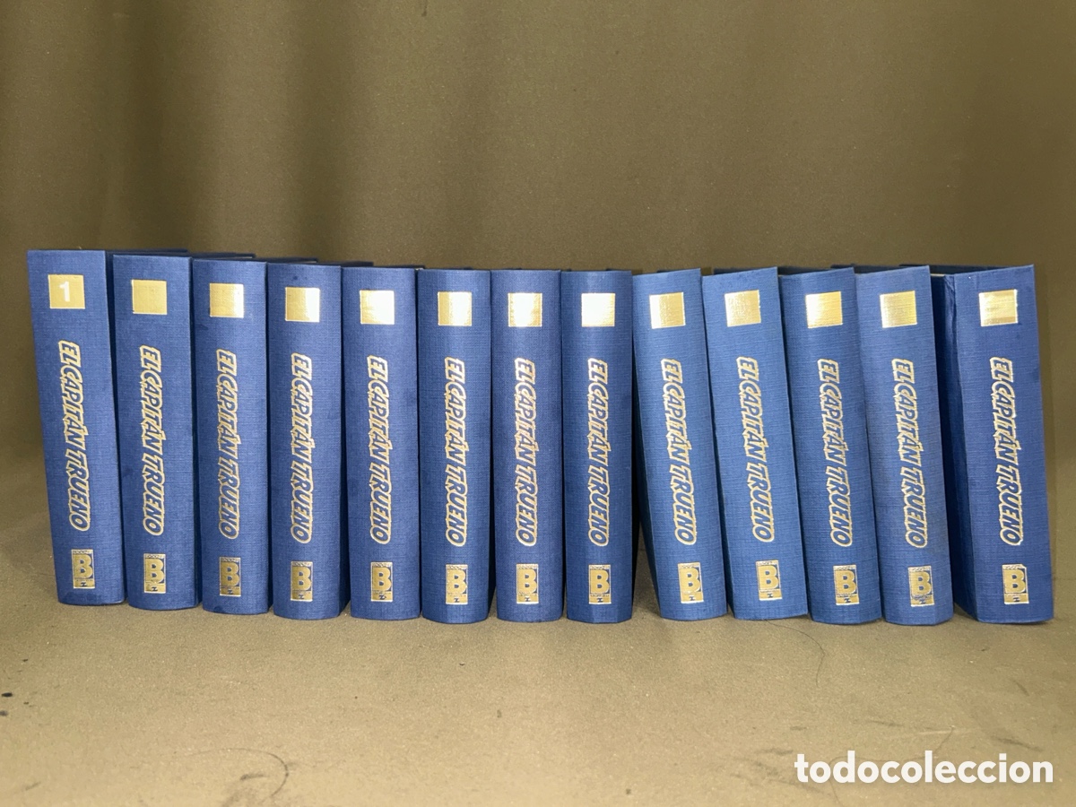 Comics: COLECCI&Oacute;N COMPLETA EL CAPIT&Aacute;N TRUENO 13 TOMOS EDICIONES BRUGUERA *VER FOTOS*