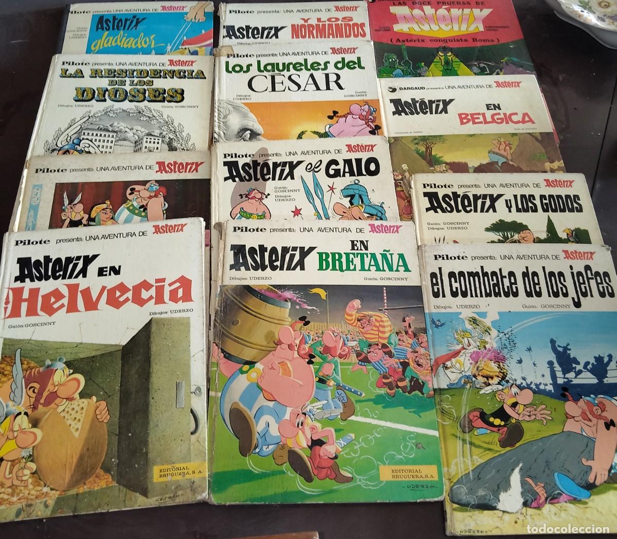Tebeos: Lote de 12 vol Axteris col Pilote ed Bruguera a&ntilde;os 60