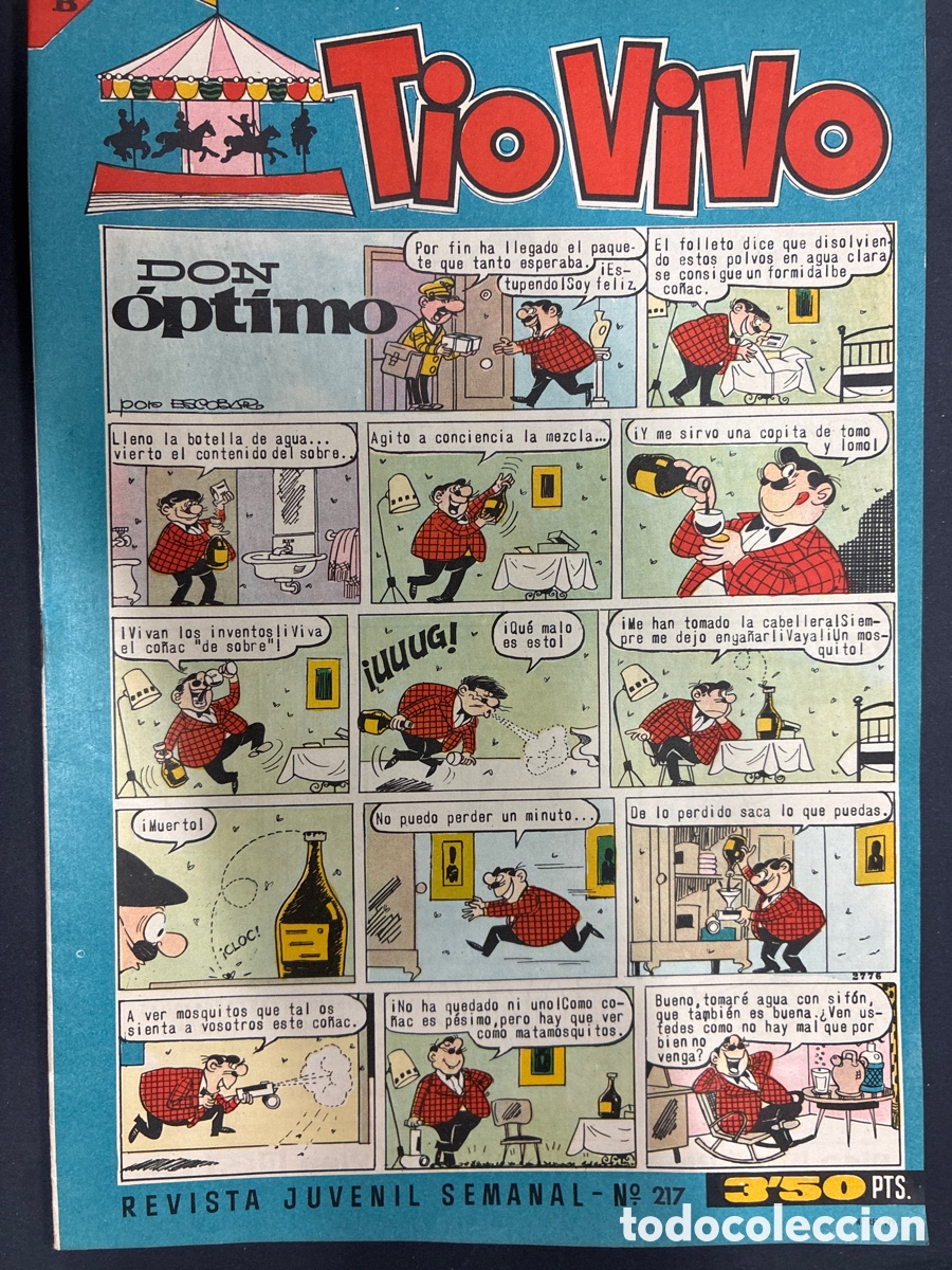 Tebeos: COMIC COLECCION TIO VIVO N&ordm; 217 EDITORIAL BRUGUERA