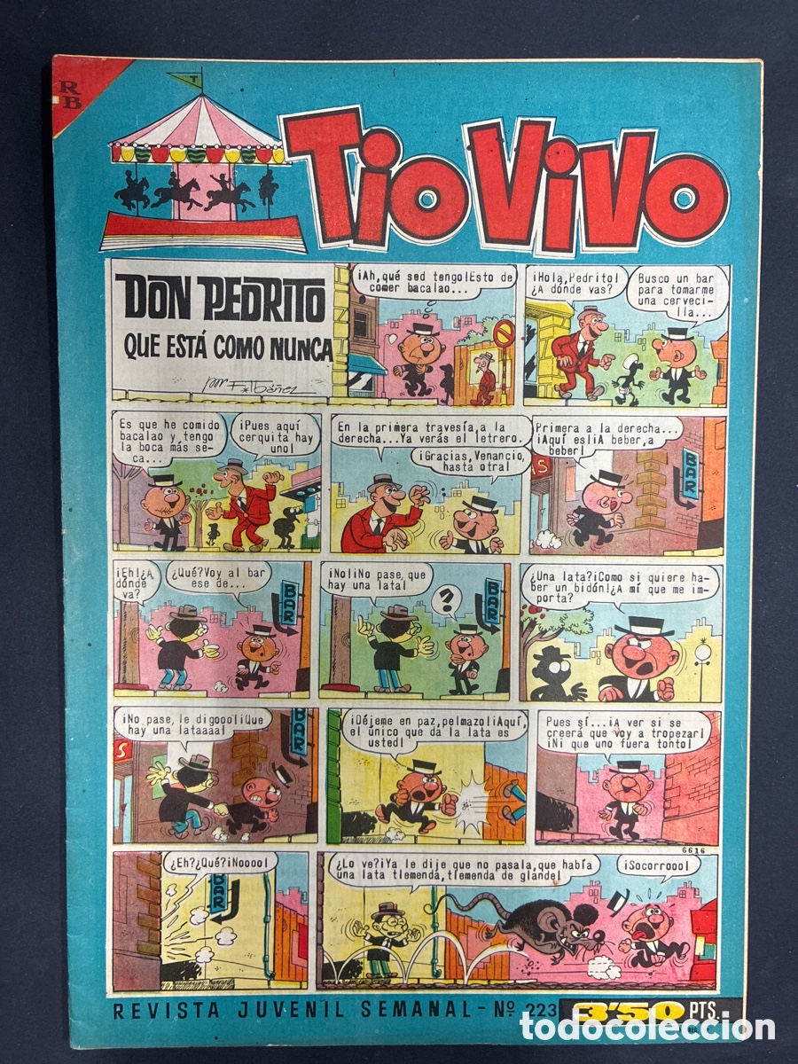 Tebeos: COMIC COLECCION TIO VIVO N&ordm; 223 EDITORIAL BRUGUERA