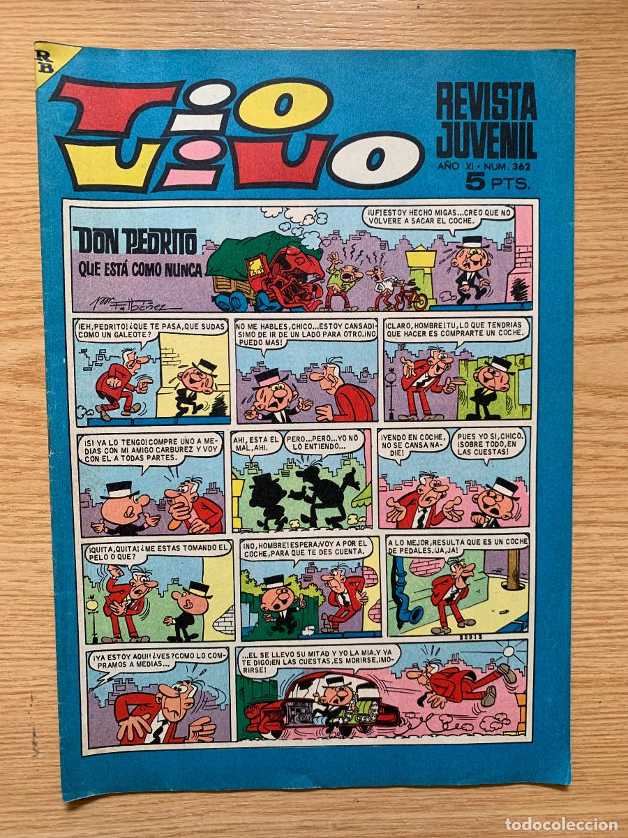 Tebeos: T&iacute;o Vivo n&ordm; 362 - D1 Excelente - CROMOS DE FUTBOL Martin Esperanza Casco Velazquez Esnaola