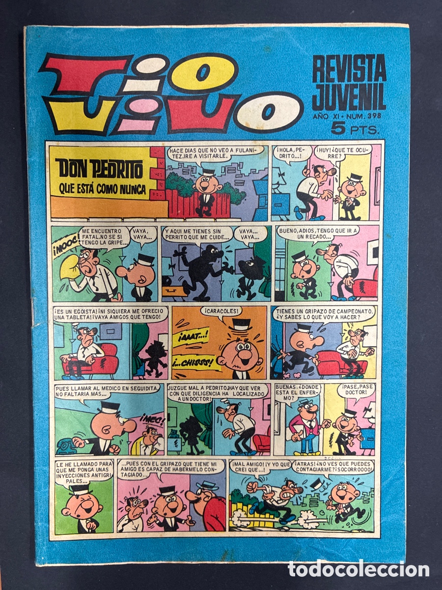 Tebeos: COMIC COLECCION TIO VIVO N&ordm; 398 EDITORIAL BRUGUERA