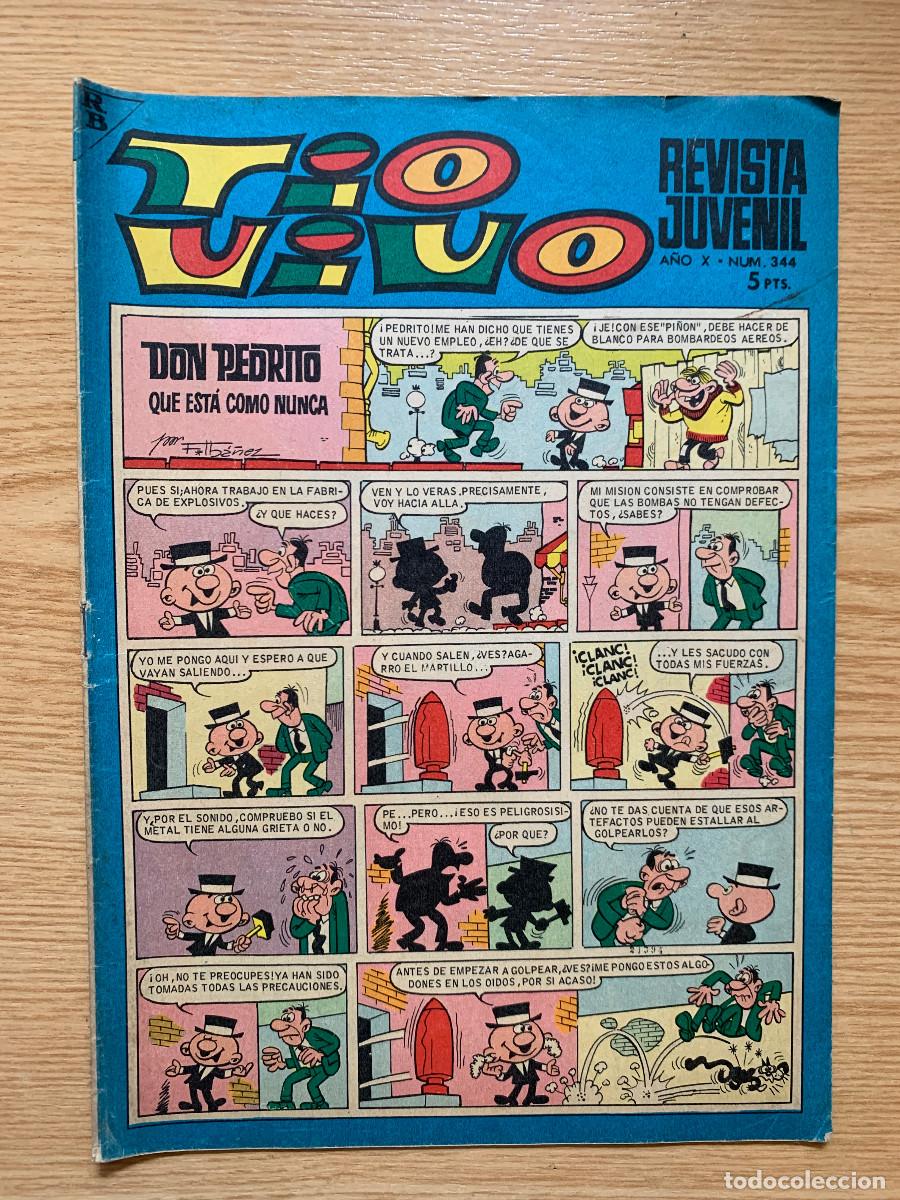 Tebeos: T&iacute;o Vivo n&ordm; 344 - Muy Buen Estado
