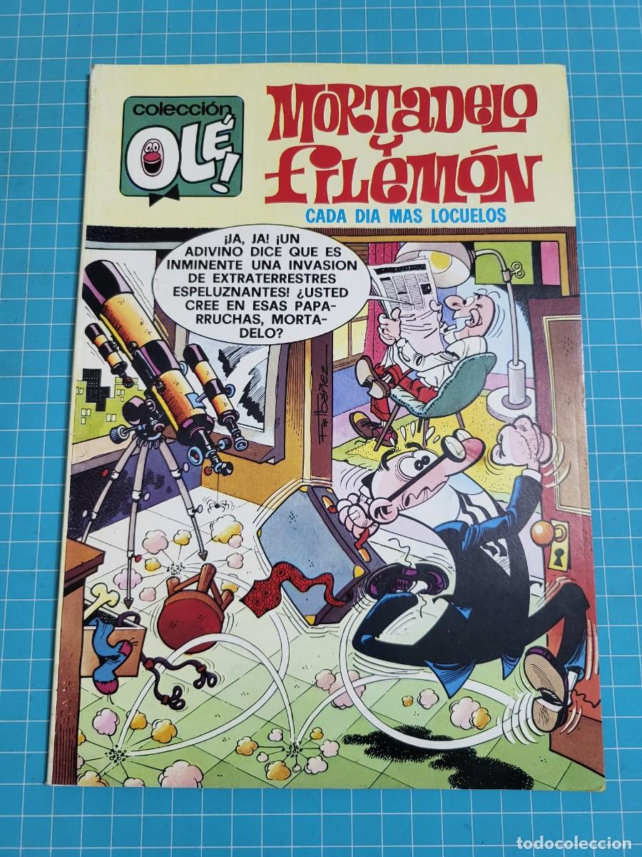 Livros de Banda Desenhada: Ol&eacute;, Mortadelo y Filem&oacute;n N &ordm; 142. 2&ordf; edici&oacute;n 10, bolsa 1, Al.