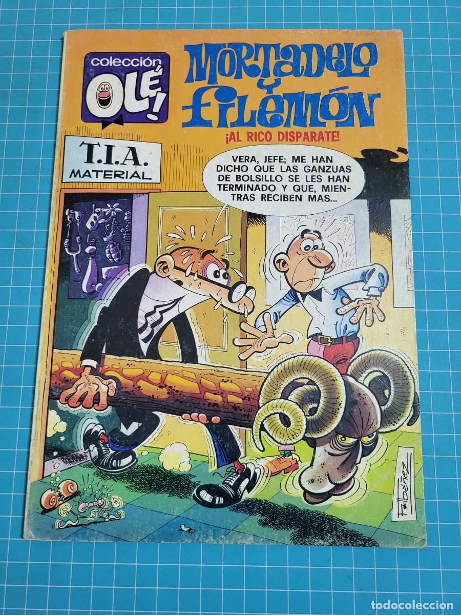 Livros de Banda Desenhada: Ol&eacute;, Mortadelo y Filem&oacute;n N &ordm; 139. 2&ordf; edici&oacute;n 10, bolsa 1, Al.