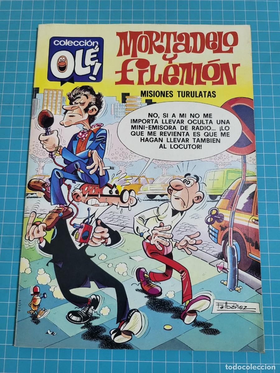 Livros de Banda Desenhada: Ol&eacute;, Mortadelo y Filem&oacute;n N &ordm; 144. 2&ordf; edici&oacute;n 10, bolsa 1, Al.