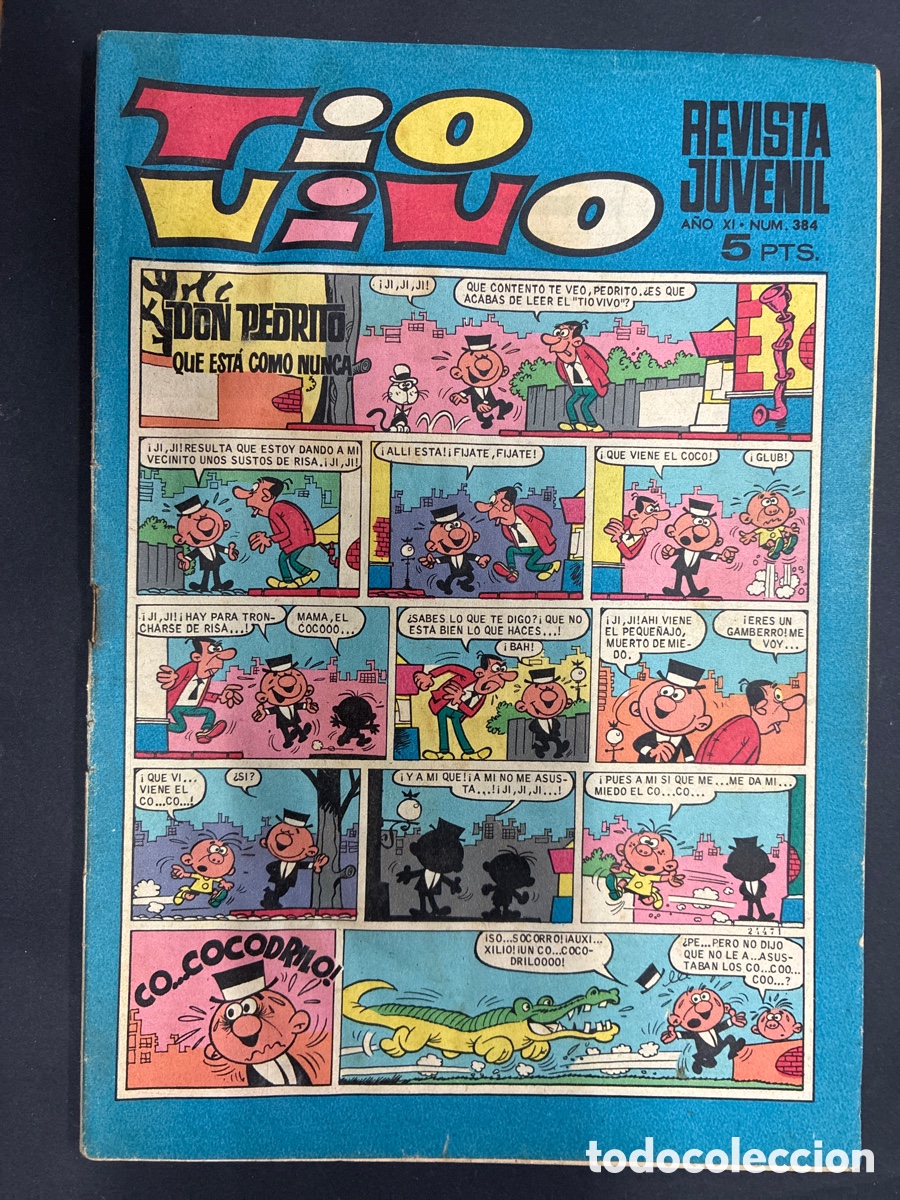 Livros de Banda Desenhada: COMIC COLECCION TIO VIVO N&ordm; 384 EDITORIAL BRUGUERA
