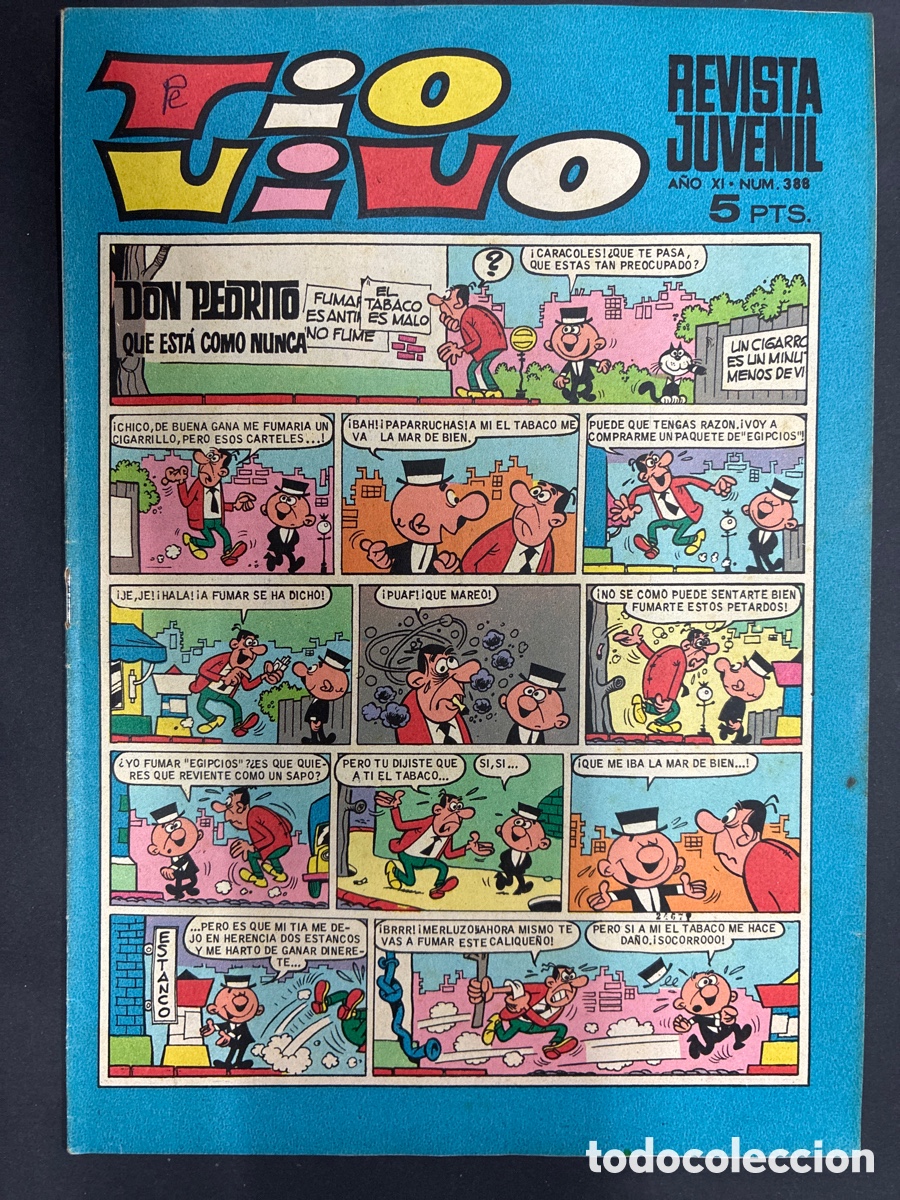 Livros de Banda Desenhada: COMIC COLECCION TIO VIVO N&ordm; 388 EDITORIAL BRUGUERA