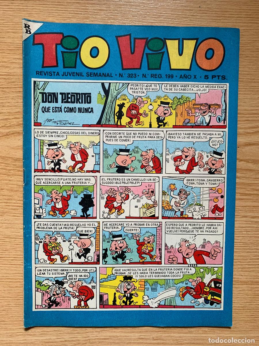 Livros de Banda Desenhada: T&iacute;o Vivo n&ordm; 323 - SIn Usar, Excelente Estado