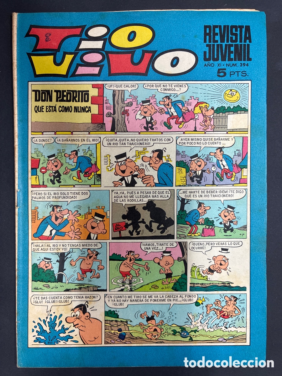 Livros de Banda Desenhada: COMIC COLECCION TIO VIVO N&ordm; 394 EDITORIAL BRUGUERA