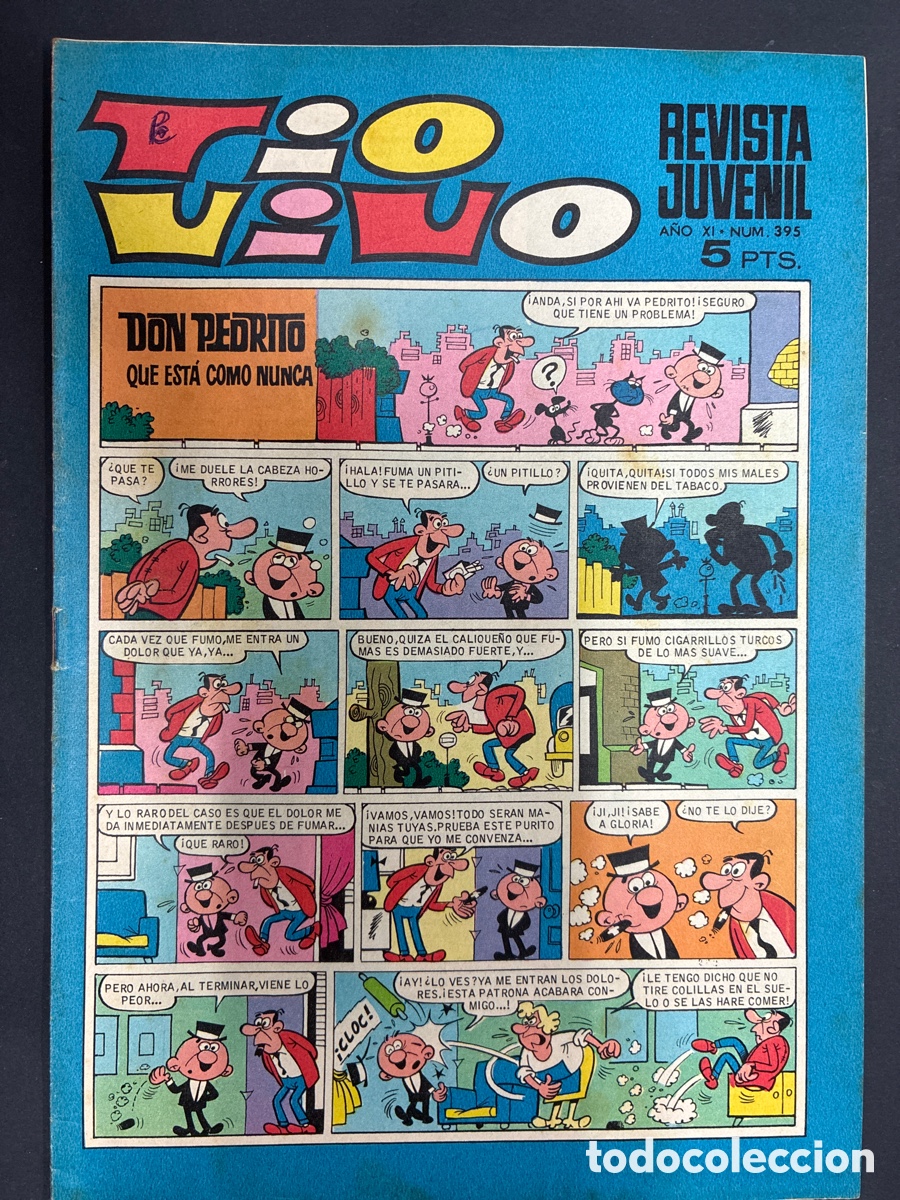 Livros de Banda Desenhada: COMIC COLECCION TIO VIVO N&ordm; 395 EDITORIAL BRUGUERA
