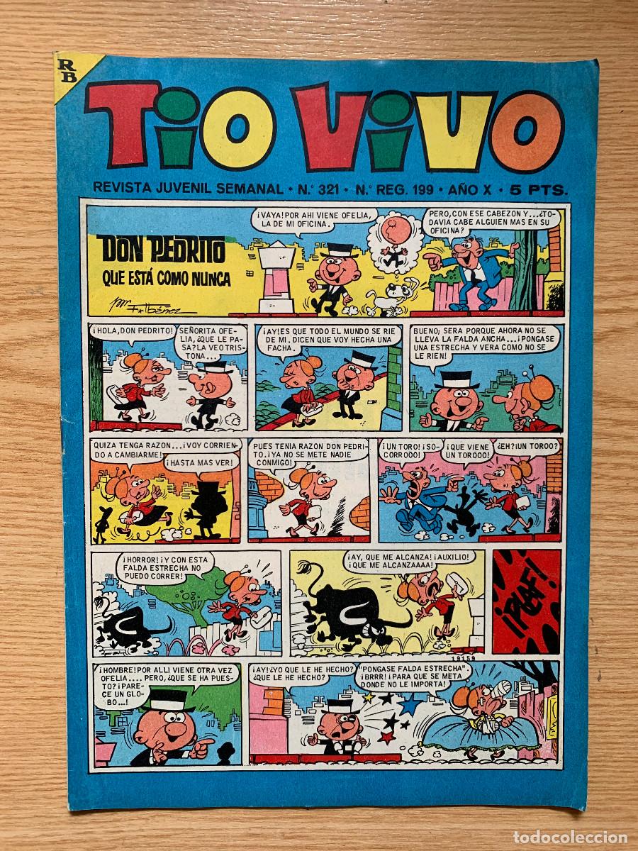 Livros de Banda Desenhada: T&iacute;o Vivo n&ordm; 321 - SIn Usar, Excelente Estado