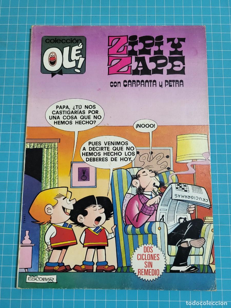 BDs: Ol&eacute;, Zipi y Zape con Carpanta y Petra N &ordm; 172. 1&ordf; edici&oacute;n 10, bolsa 1, Al.
