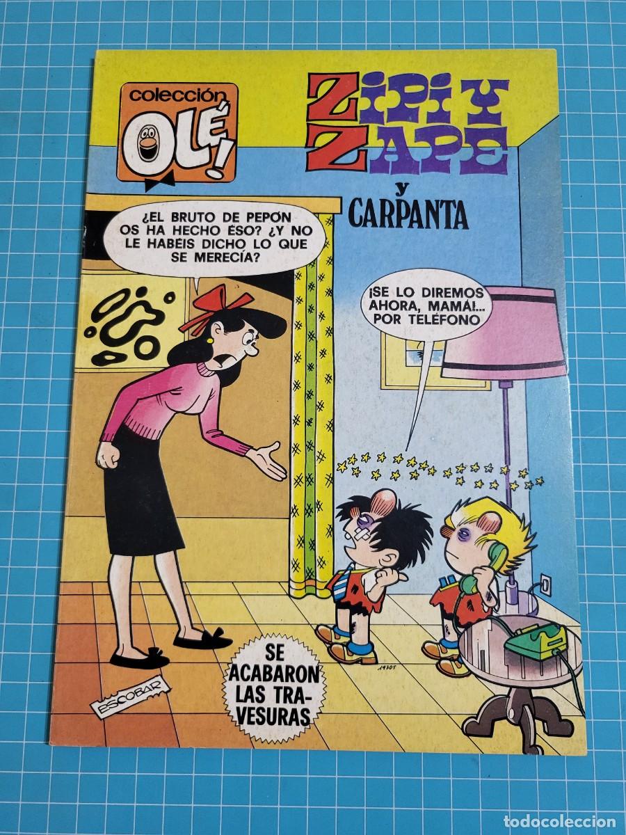 Tebeos: Ol&eacute;, Zipi y Zape y Carpanta N &ordm; 189. 1&ordf; edici&oacute;n 10, bolsa 1, Al.