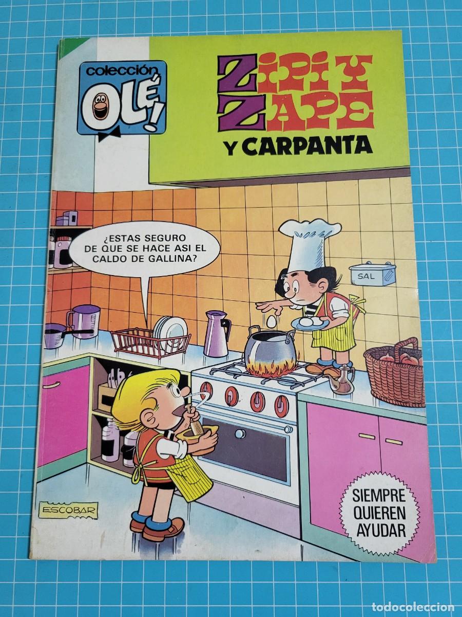 Tebeos: Ol&eacute;, Zipi y Zape y Carpanta N &ordm; 277. 1&ordf; edici&oacute;n 10, bolsa 1, Al.