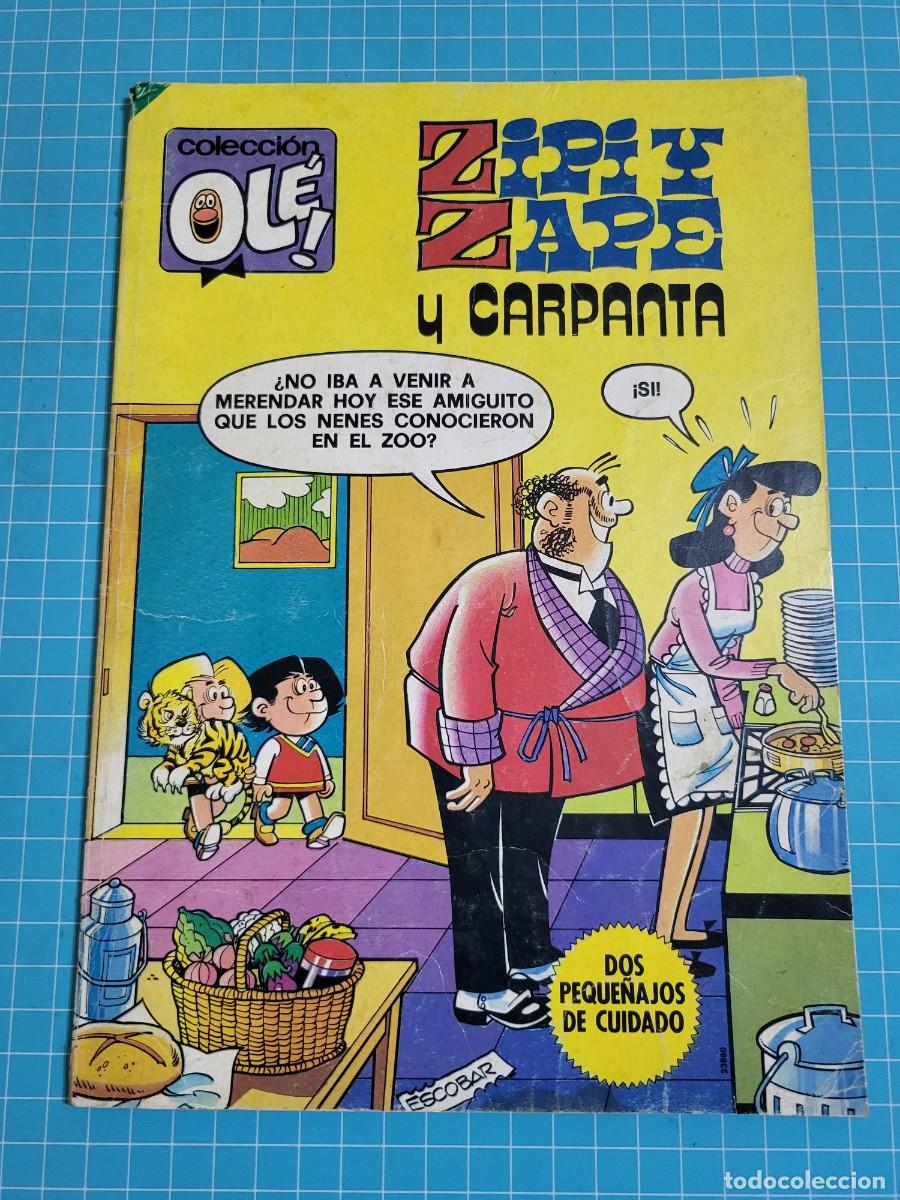 Tebeos: Ol&eacute;, Zipi y Zape y Carpanta N &ordm; 200. 1&ordf; edici&oacute;n 10, bolsa 1, Al.