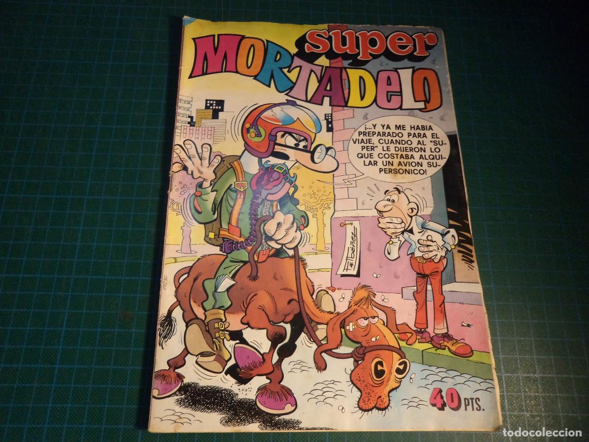 Tebeos: Super Mortadelo. N&ordm; 87. Bruguera. LE FALTA LA HOJA CENTRAL